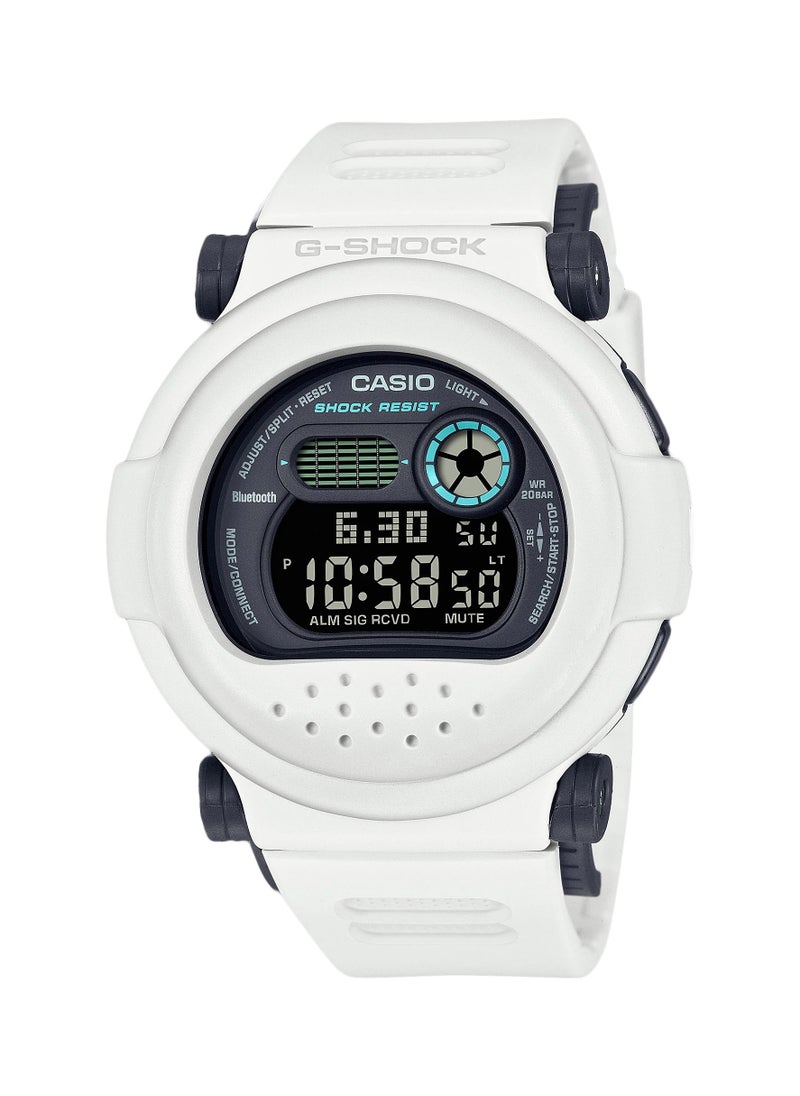 Casio Men's Watch- G-SHOCK Digital science fiction white design Black Dial G-B001SF-7DR