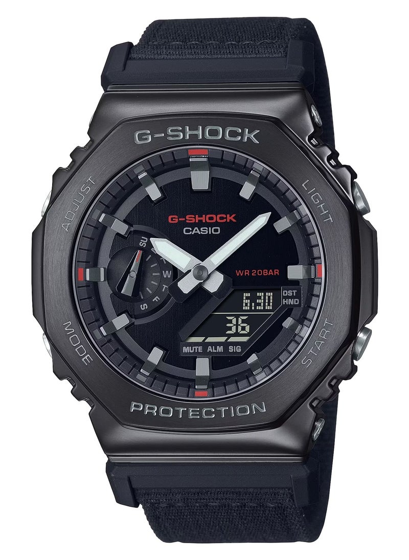 Casio G-Shock Mens Watch - GM-2100CB-1ADR Black Dial, Black Band