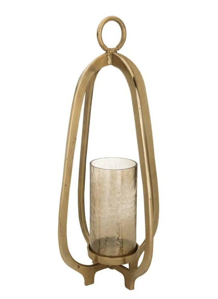 Ibusuki Candle Holder - Elegant 72 cm Tall Metal Stand with 35 cm Diameter