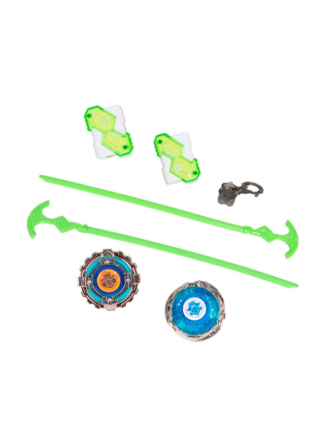 Infinity Nado Split Series Shadow Shark & Delver Mecha Spinning Tops Set