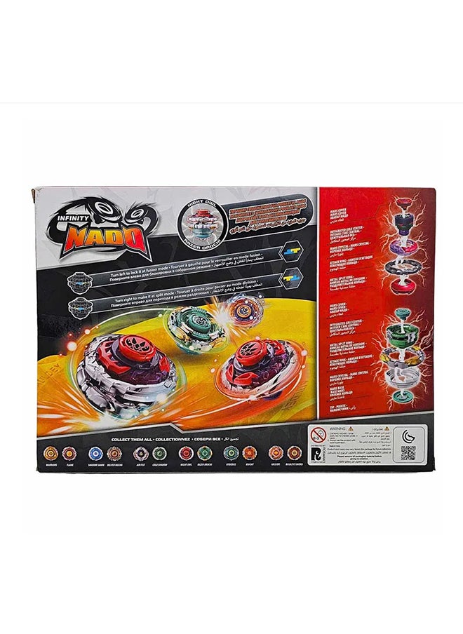 Infinity Nado Split Series Hybodus & Knight Spinning Tops Set
