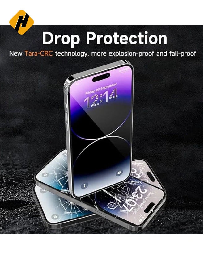 Privacy Screen Protector Compatible with iPhone 15 Pro Max/15 Plus 6.7