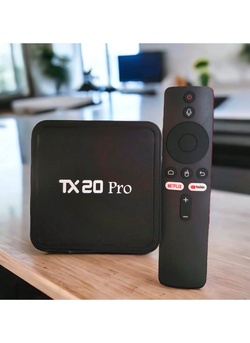 TX20 Pro 12K Ultra HD Smart Android TV Box