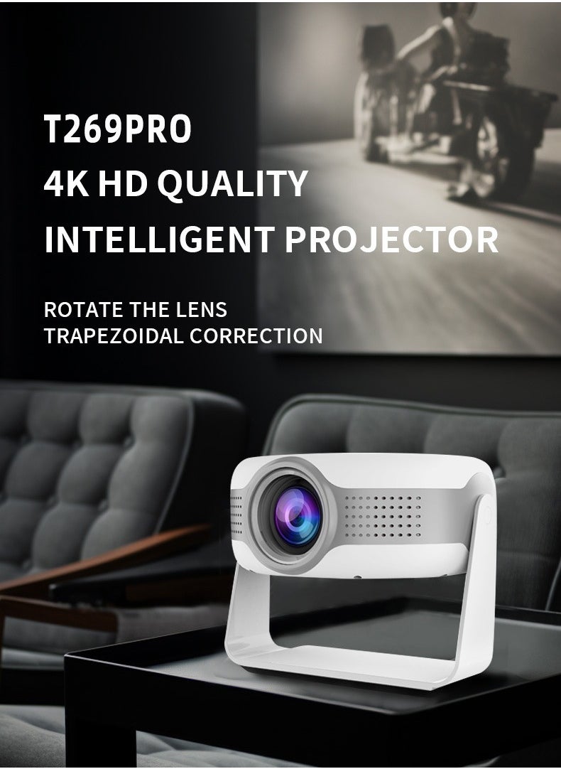 Projector T269PRO Portable HD Home Projector H713 Wireless HD Projector