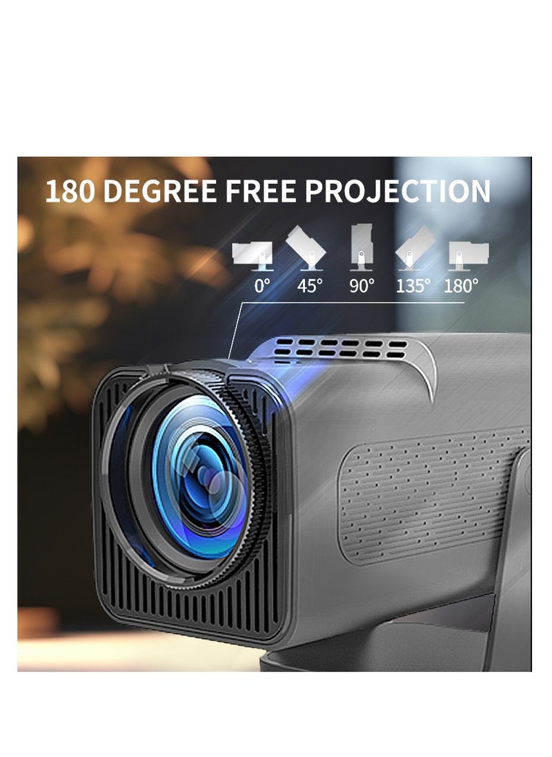 Projector HD Home Portable Cannon Projector Dormitory Camping Mobile Phone Wireless Same Screen Projector