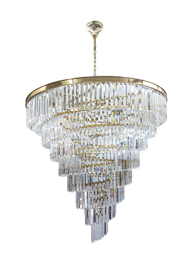 Chandelier White/Gold