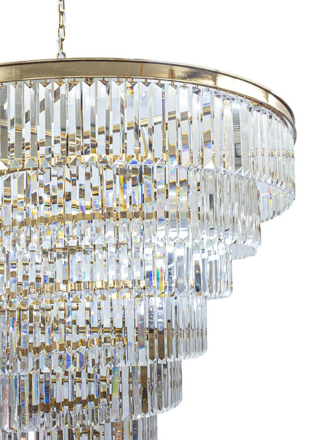 Chandelier White/Gold