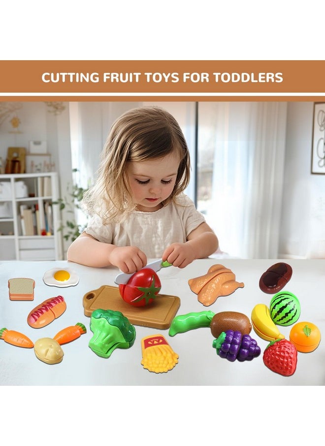 Wiznobliss Sorting Toys For Toddlers,3 In 1 Learning Education Toys Sorting Games Cutting Fruit Toys Toddler Coloring,Fine Motor Montessori Preschool Classroom Sensory Toys For 2+ Year Old.