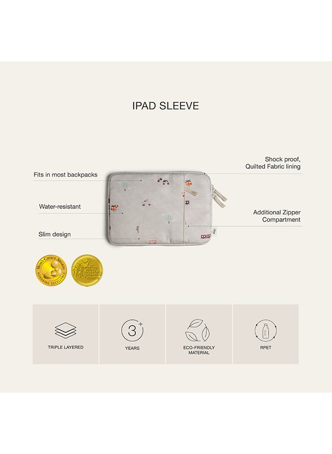 Caramel Ipad 10.9 Inch Protective Sleeve With Zipper - Elegant Tablet Protection