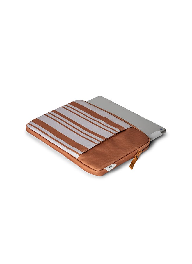 Caramel Ipad 10.9 Inch Protective Sleeve With Zipper - Elegant Tablet Protection