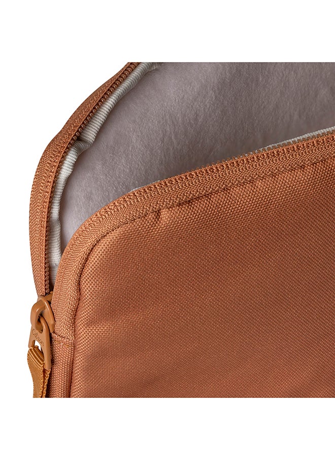 Caramel Ipad 10.9 Inch Protective Sleeve With Zipper - Elegant Tablet Protection