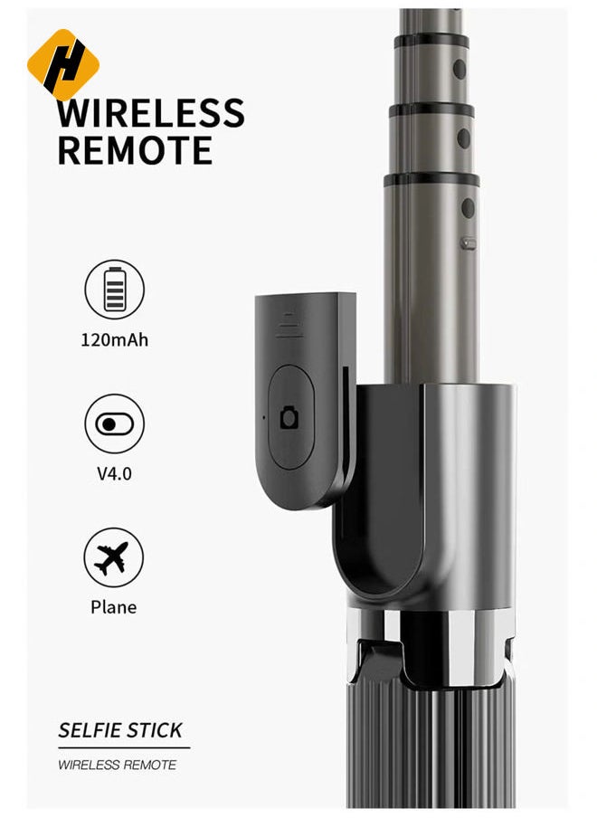 Gimbal Stabilizer for Smartphone L08 Handheld Gimbal with 360°Auto Balance Ant Shake Remote Wireless Bluetooth Selfie Stick Pan-tilt Tripod with Built-in Bluetooth Remote