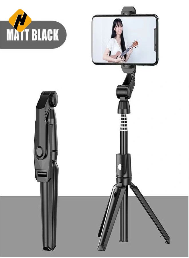 K21 Foldable Wireless Selfie Stick Tripod Wireless Bluetooth Selfie Stick Handheld Gimbal Tripod With Remote Control For IOS And Androids