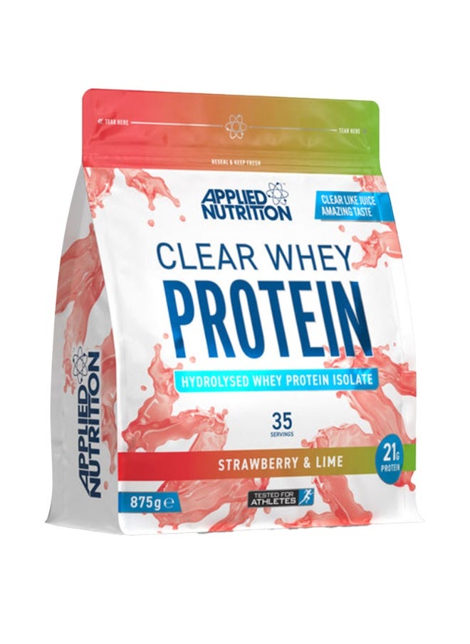 Applied Nutrition Clear Whey Protein, Strawberry Lime, 875 Gram