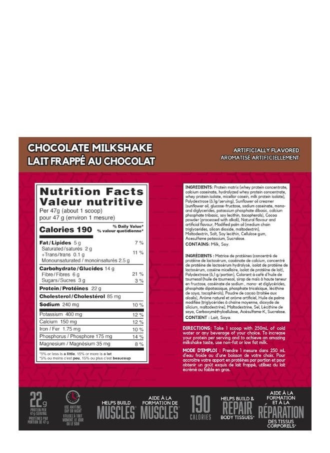 BSN Syntha-6 Ultra Premium Protein Matrix – Chocolate Milkshake (5 lbs, 2.27 KG)