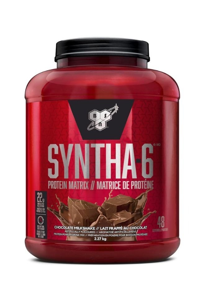 BSN Syntha-6 Ultra Premium Protein Matrix – Chocolate Milkshake (5 lbs, 2.27 KG)