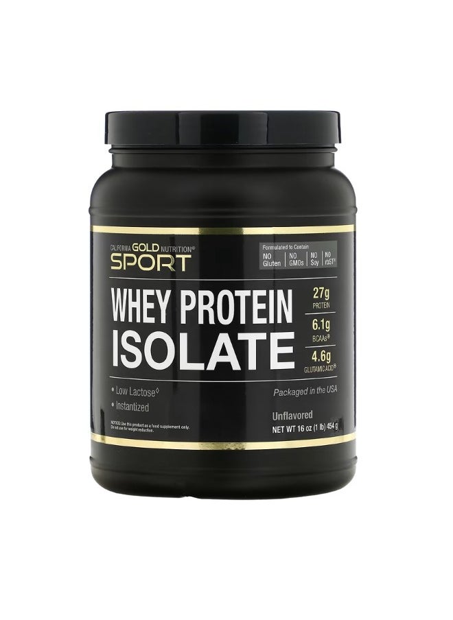 SPORT  Whey Protein Isolate 1 lb 16 oz 454 g