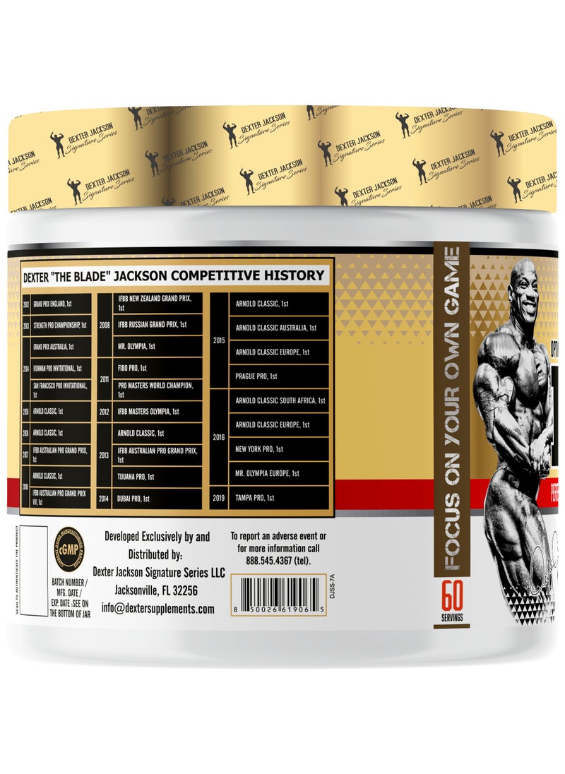 Gold Series BCAA 6000 - Boosts Muscle Recovery & Performance (Blue Raspberry, 60 Servings)