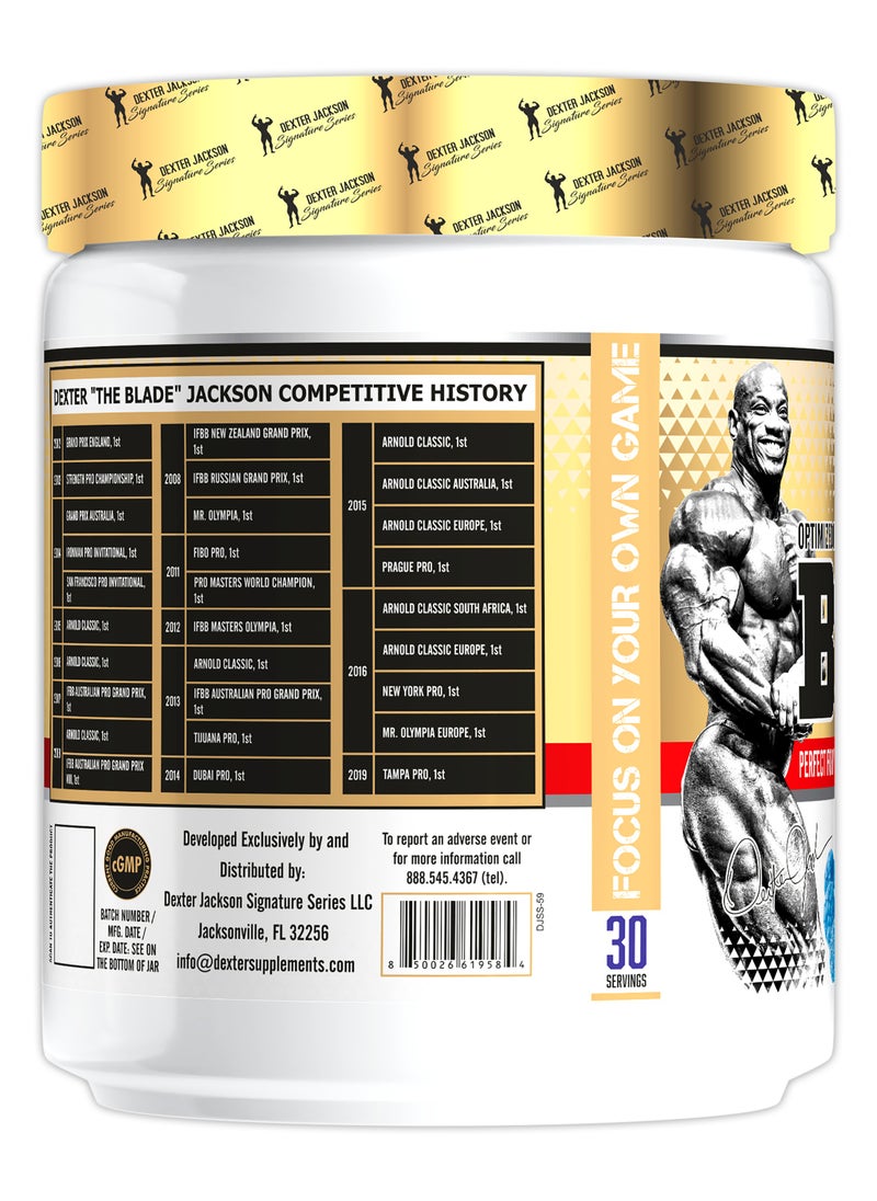 Gold Series BCAA 6000 - Boosts Muscle Recovery & Performance (Blue Raspberry, 30 Servings)