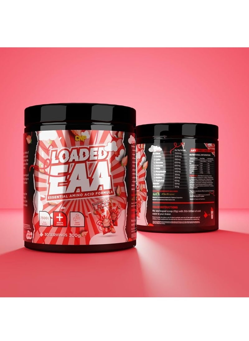 CNP Loaded EAA 300g Strawberry Laces Flavor 30 Serving