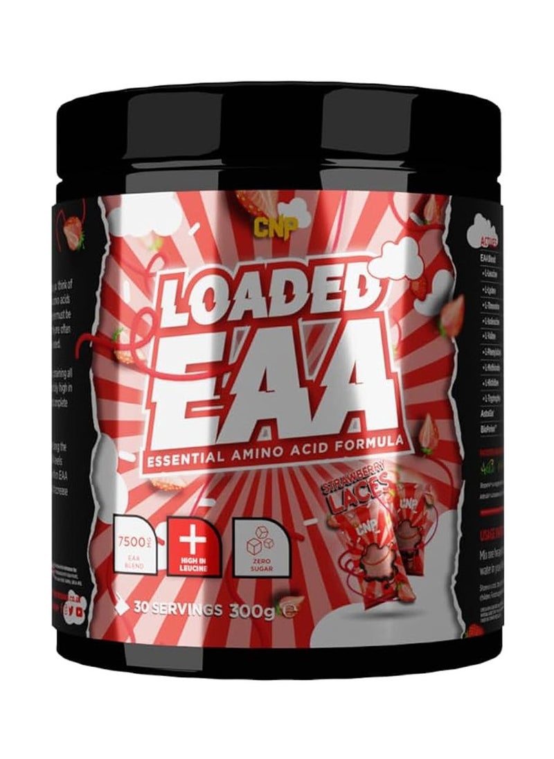 CNP Loaded EAA 300g Strawberry Laces Flavor 30 Serving