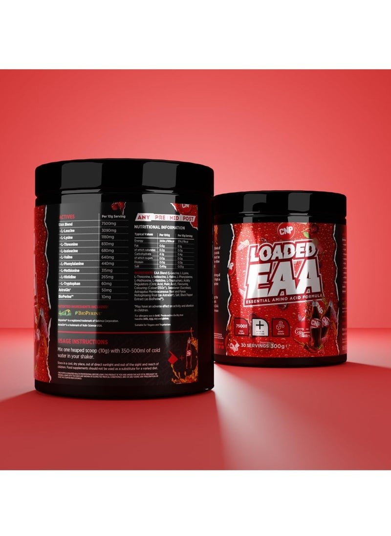 CNP Loaded EAA 300g Cherry Cola Flavor 30 Serving