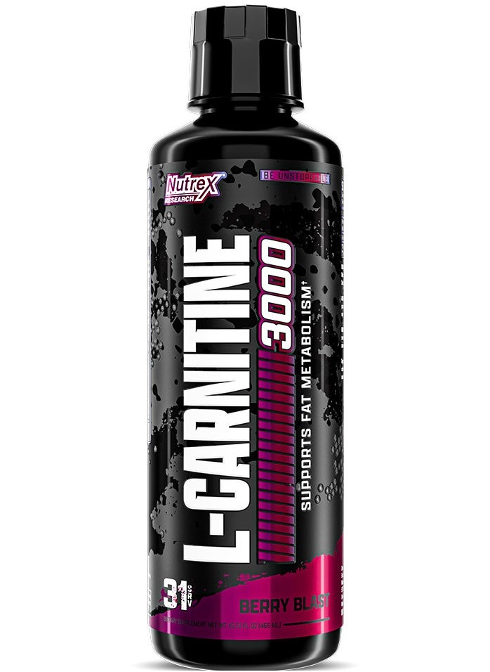 L-Carnitine 3000 Liquid Berry Blast 465ml