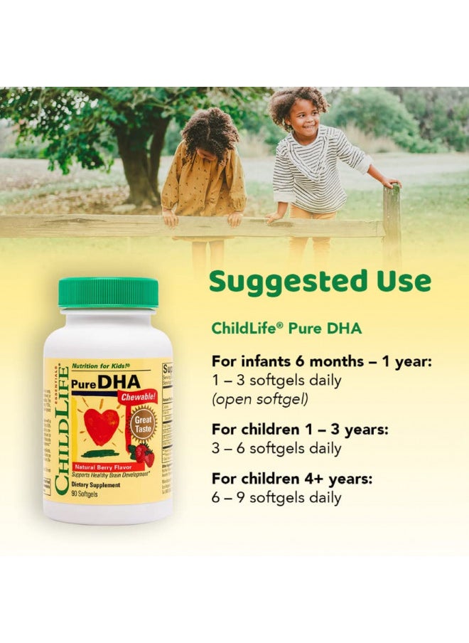 ChildLife Pure Dha Soft Gel Capsules, 90 Count