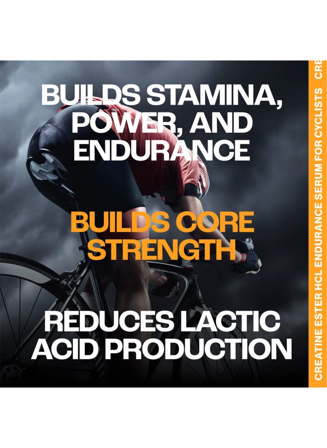 Cycling Power. Boost Energy, Stamina, Strength, Endurance, and Mental Capacity. Increases Nitric Oxide. A Bioavailable Creatine Form for Cyclists. Reduces Fatigue and Lactic Acid. Enhances Immunity.