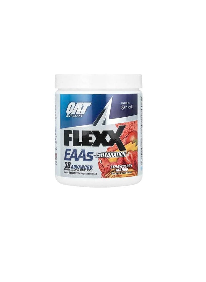 Flexx EAAs + Hydration, Strawberry Mango, 12.5 oz (354.9 g)