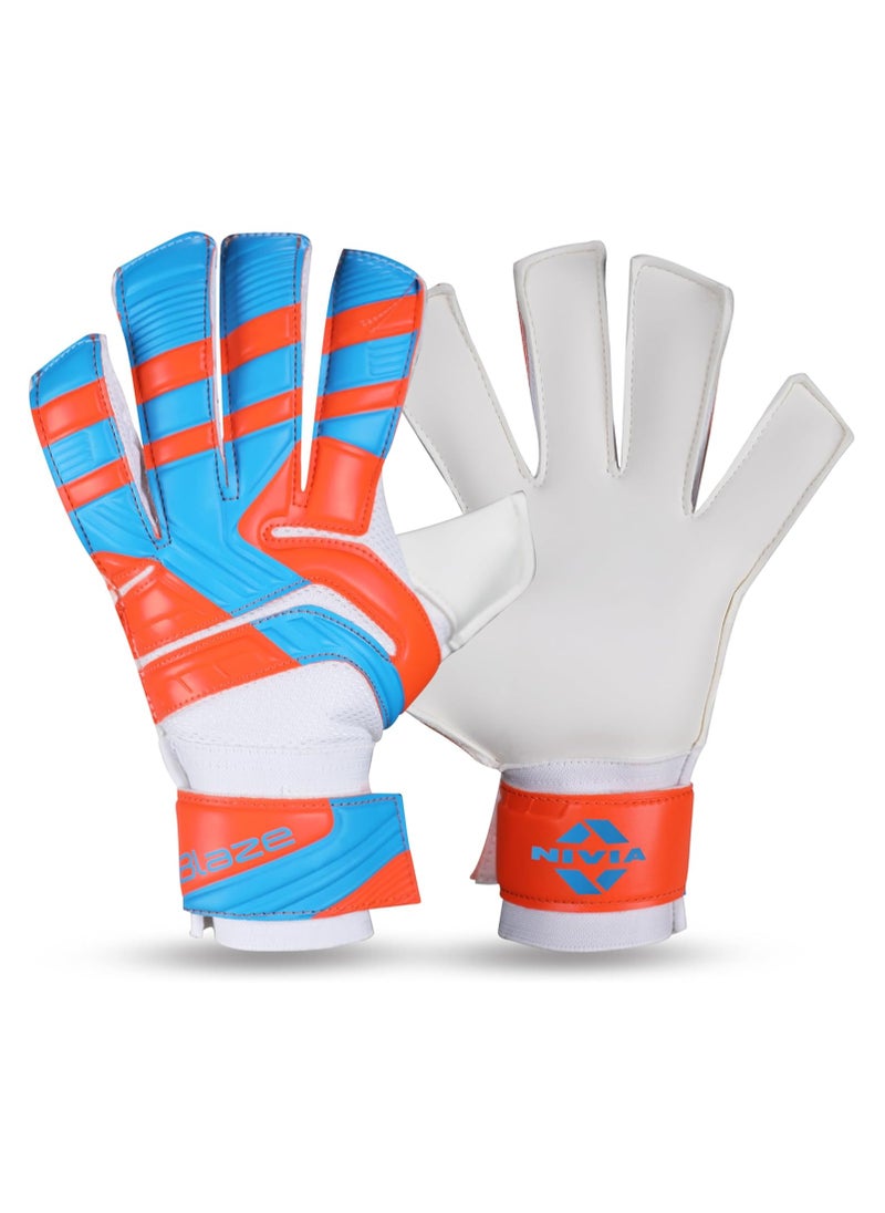 Goalkeeper Goalkeeping Gloves (S) | Premium Grip | Comfortable Fit | Ideal for Young Goalkeepers | Durable and Reliable Protection