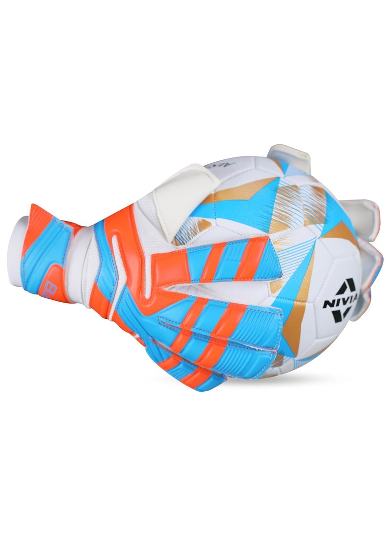 Goalkeeper Goalkeeping Gloves (S) | Premium Grip | Comfortable Fit | Ideal for Young Goalkeepers | Durable and Reliable Protection