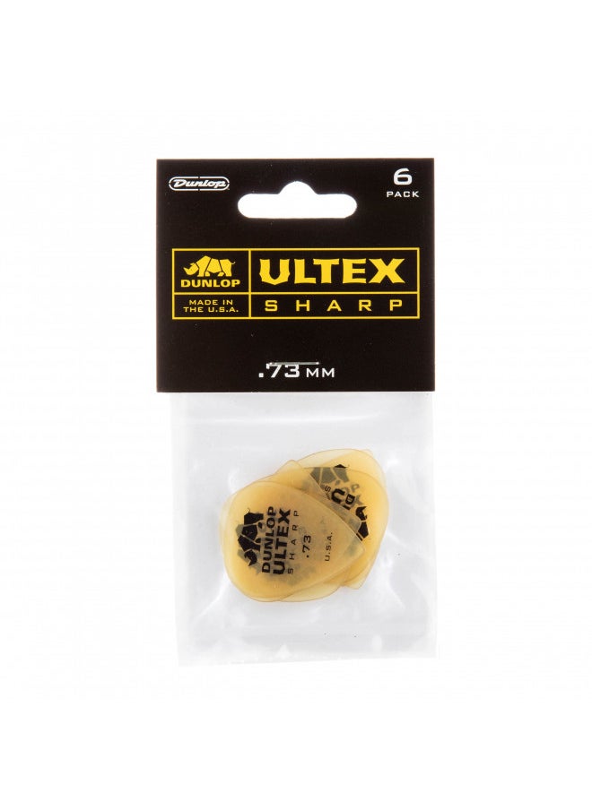 JIM DUNLOP 433P.73 Sharp, .73mm, 6/Player's Pack