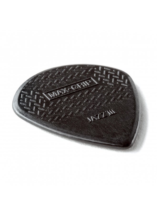 JIM DUNLOP 471P3S Max-Grip® Jazz III, Black 