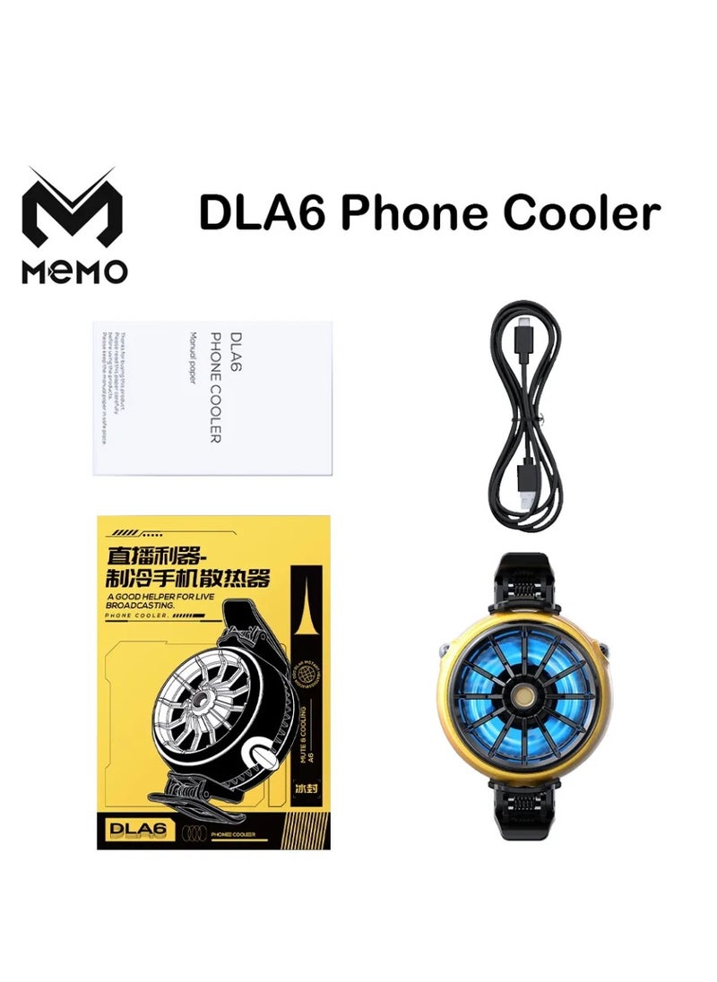 MEMO DLA6 Mobile Phone Radiator Phone Cooling Fan