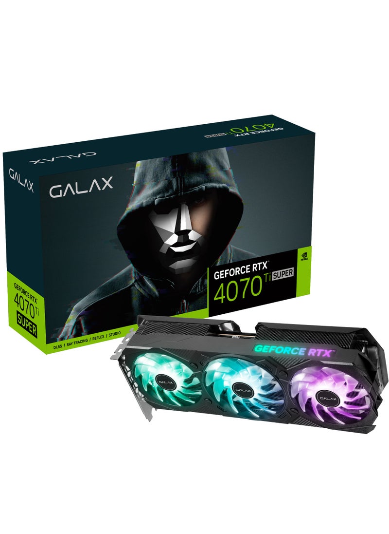 GALAX GeForce RTX 4070 Ti SUPER EX Gamer 1-Click OC 16GB GDDR6X 256-bit DP*3/HDMI 2.1/DLSS 3