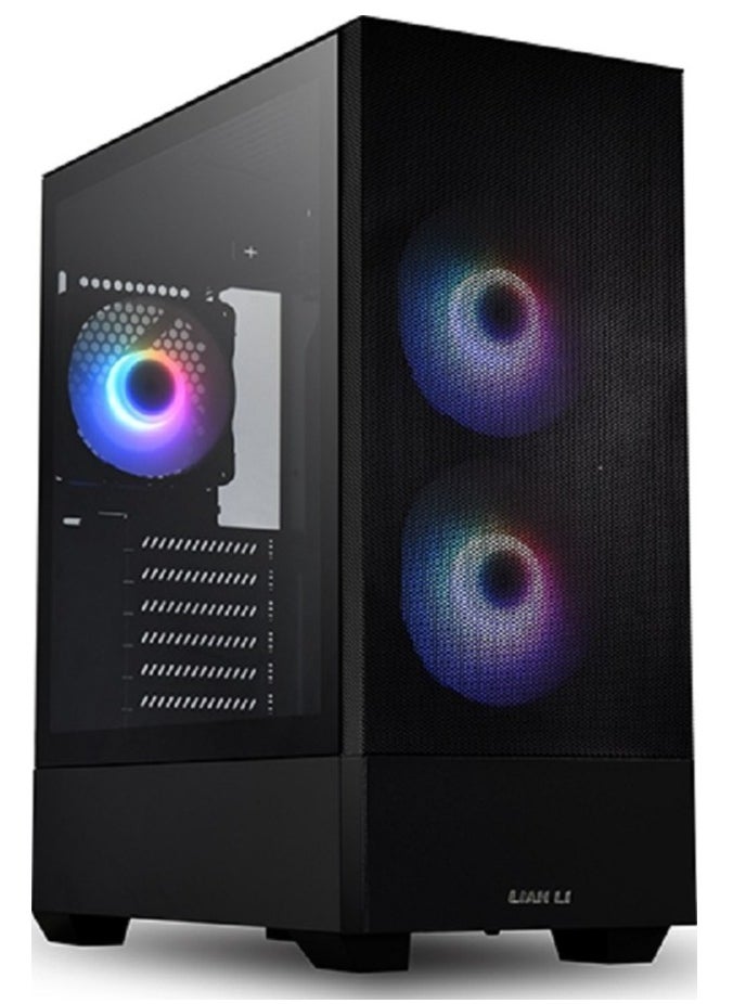 LIAN LI Lancool 205 Mest ATX RGB Mid-Tower Gaming PC Case , Black | Lancool 205 Mesh C