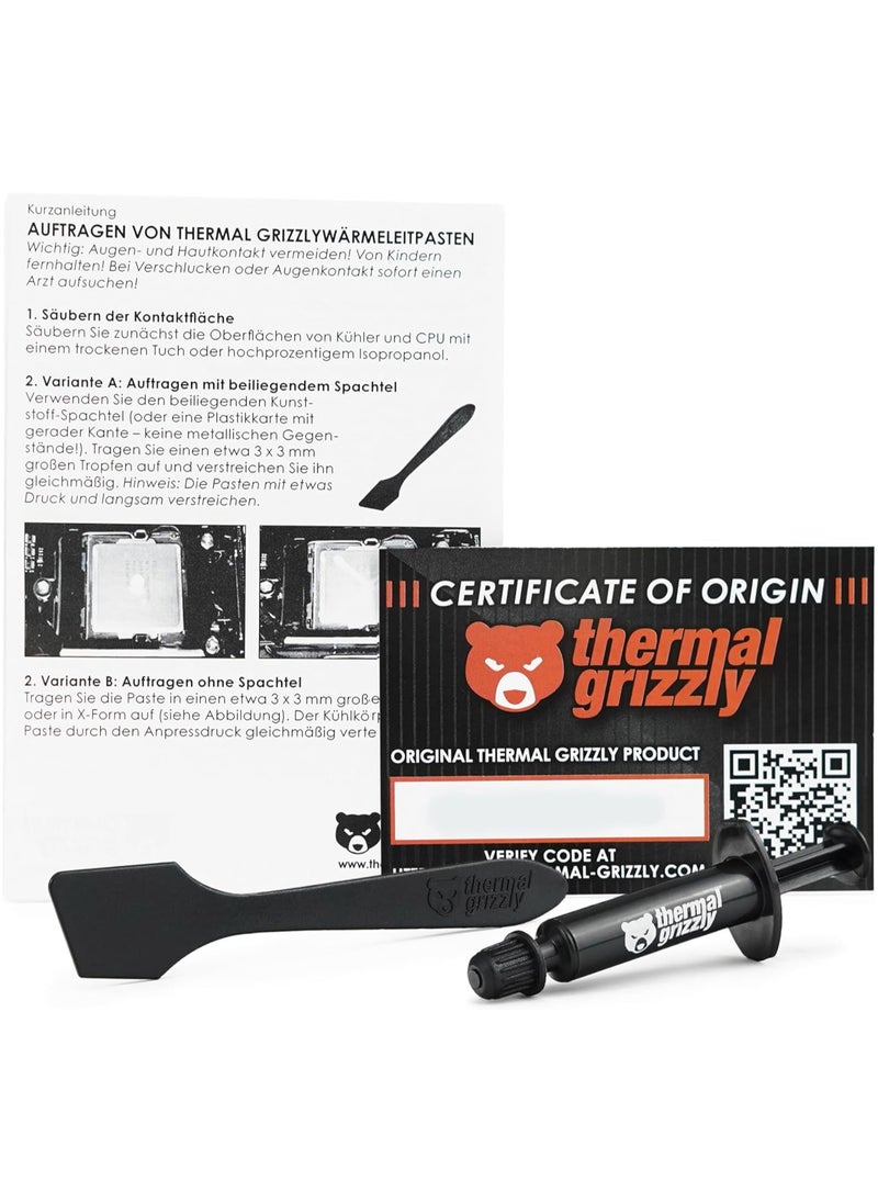 Thermal Grizzly Hydronaut High Performance Thermal Grease, 1 gm