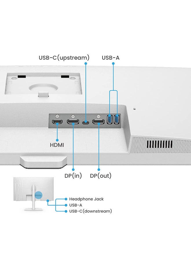 Renewed - 32-Inch IPS QHD 75Hz Monitor White