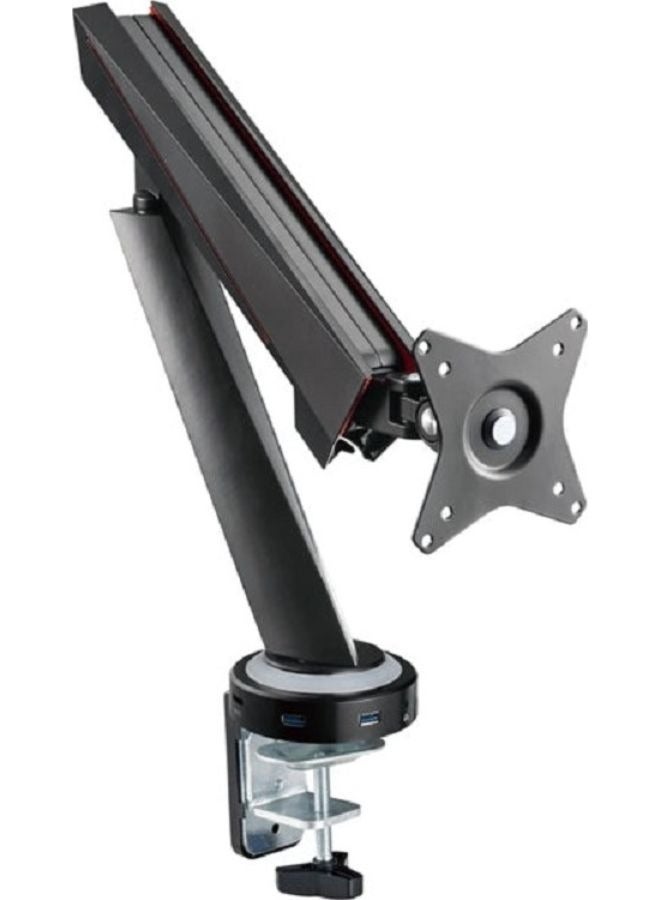 Twisted Minds Single Monitor Arm, Spring Assisted Mechanism, Black | TM-39-C06U