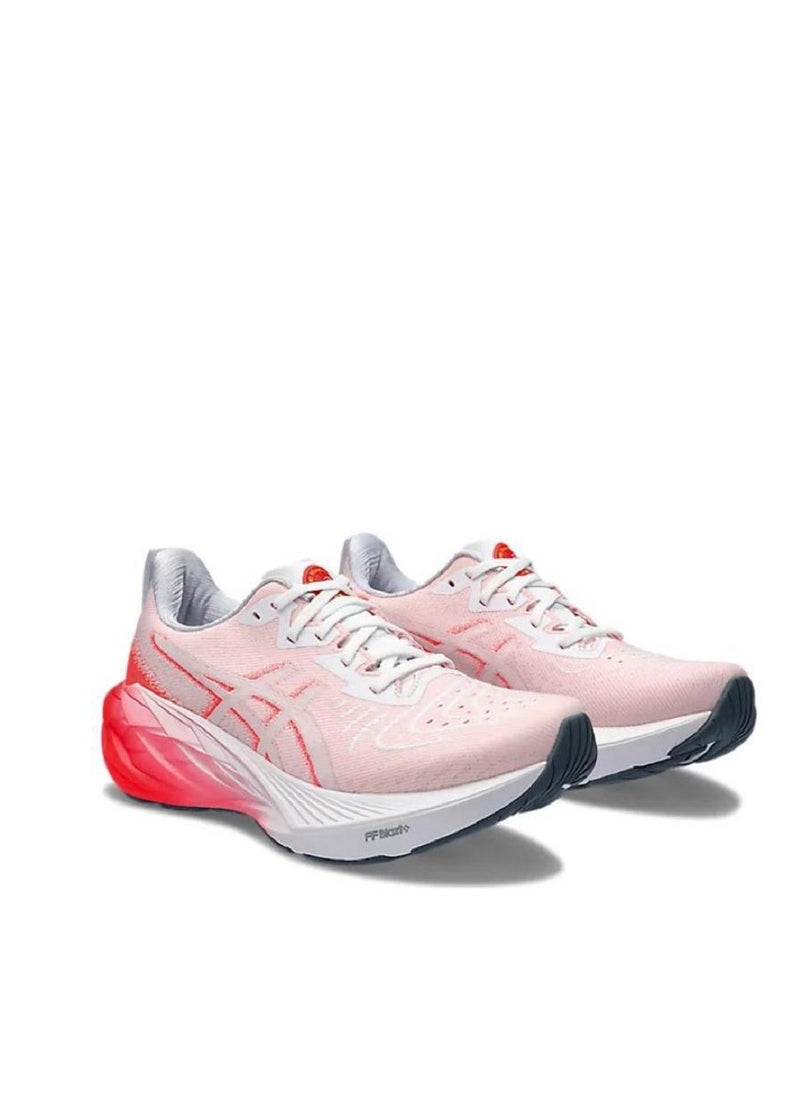 Novablast 4 Outdoor Running Shoes White/Pink for Beginner Runners/Marathon/Long Distance Running for Men/Women/Students