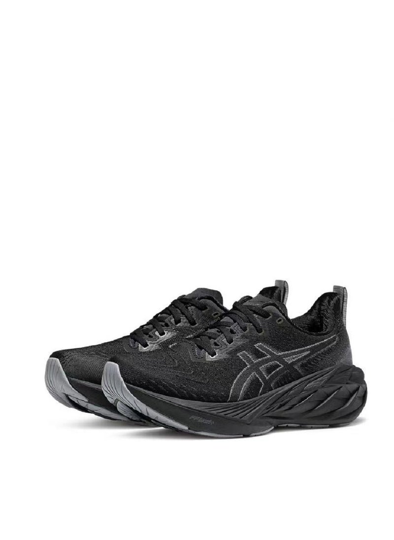 Novablast 4 Outdoor Running Shoes Black for Beginner Runners/Marathon/Long Distance Running for Men/Women/Students