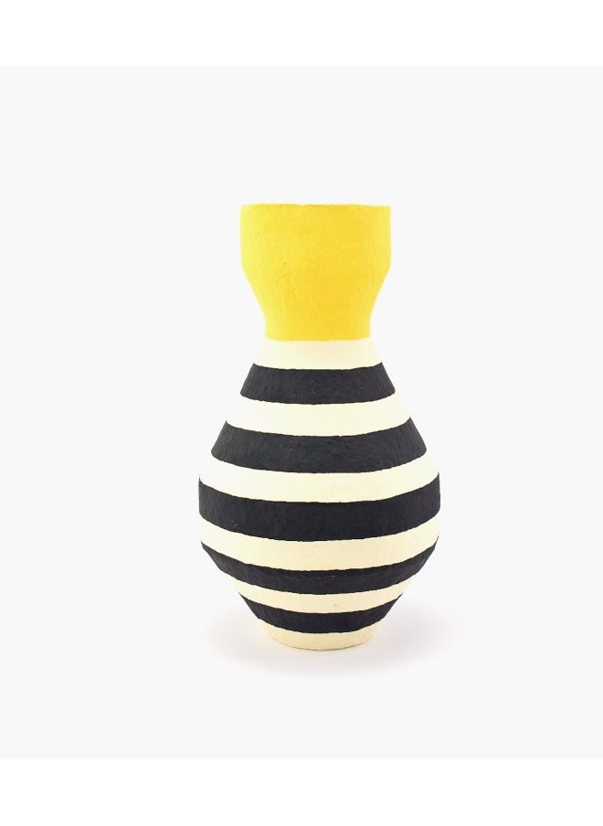 Cotton Mache Vase 
24 X 44Cm