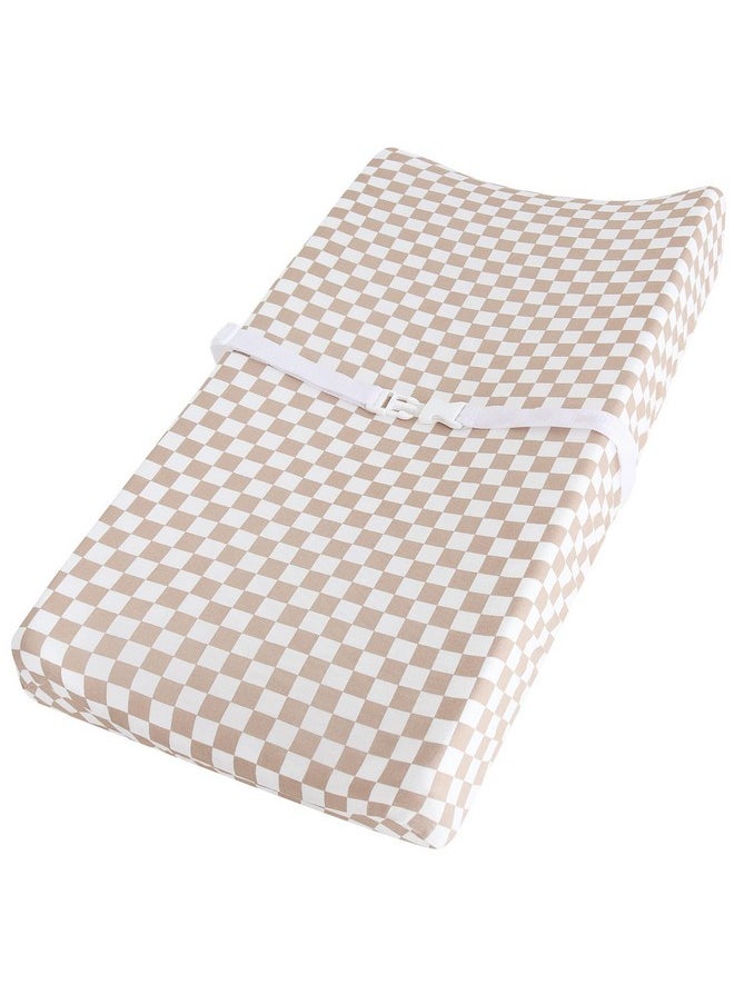 Diaper Changing Pad Cover For Boys Girls - Soft Muslin Fitted Changing Table Sheets - 16