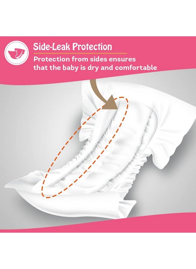 Baby Nappy Pads 60 Pads - Free Size, Side - Leak Protection, Soft Gel