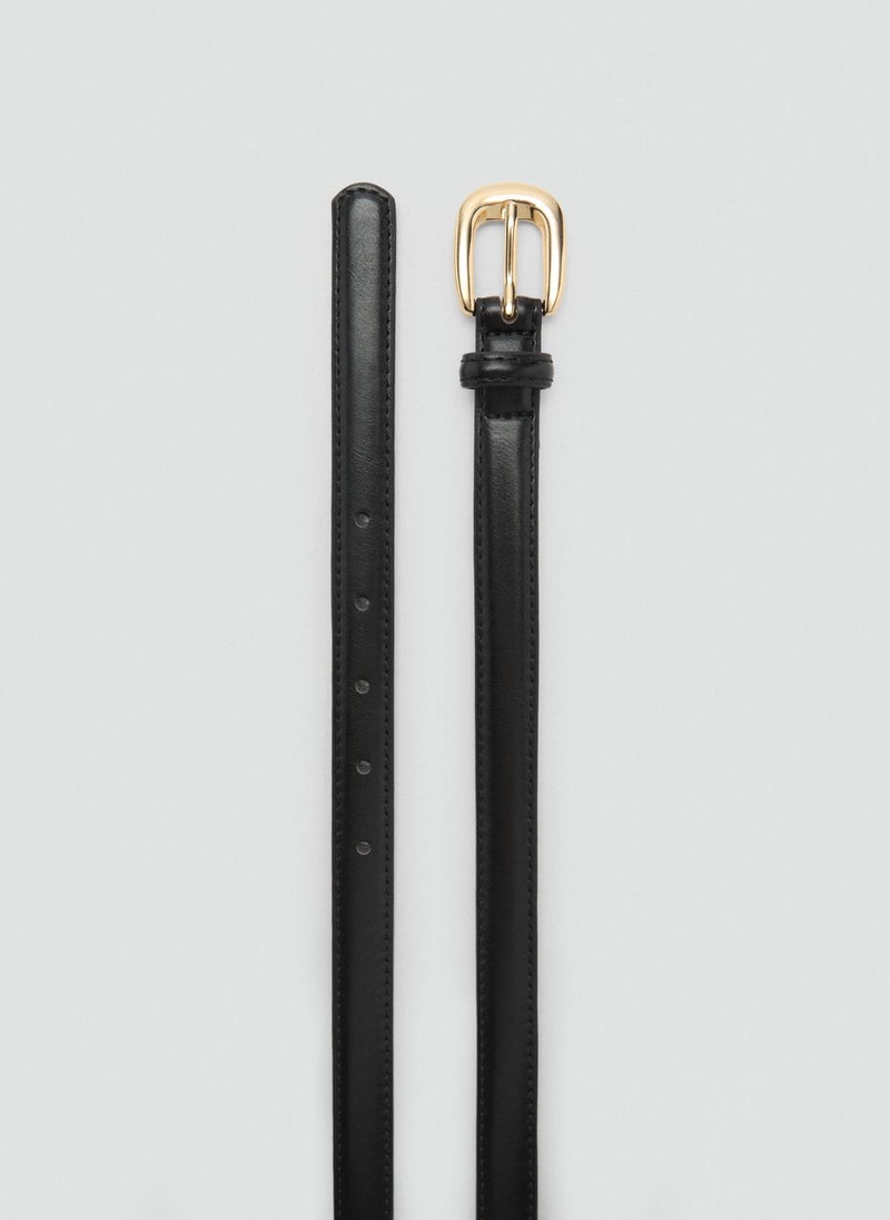 Buckle Skinny Belt