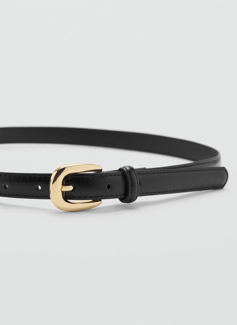 Buckle Skinny Belt