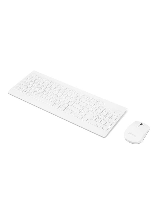 Lenovo 510 Wireless Combo Keyboard & Mouse (White)