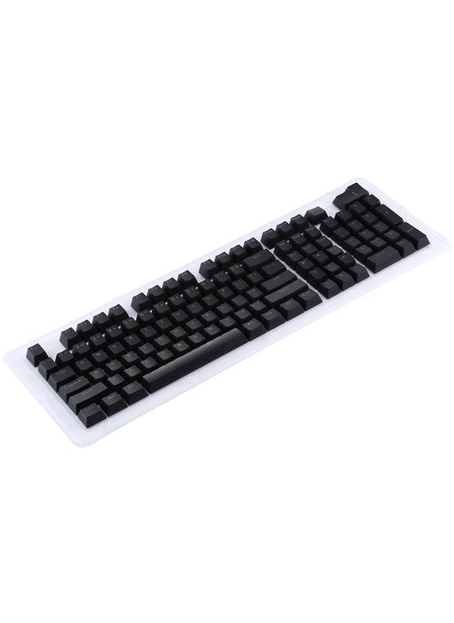 ABS Translucent Keycaps, OEM Highly Mechanical Keyboard, Universal Game Keyboard (Black)