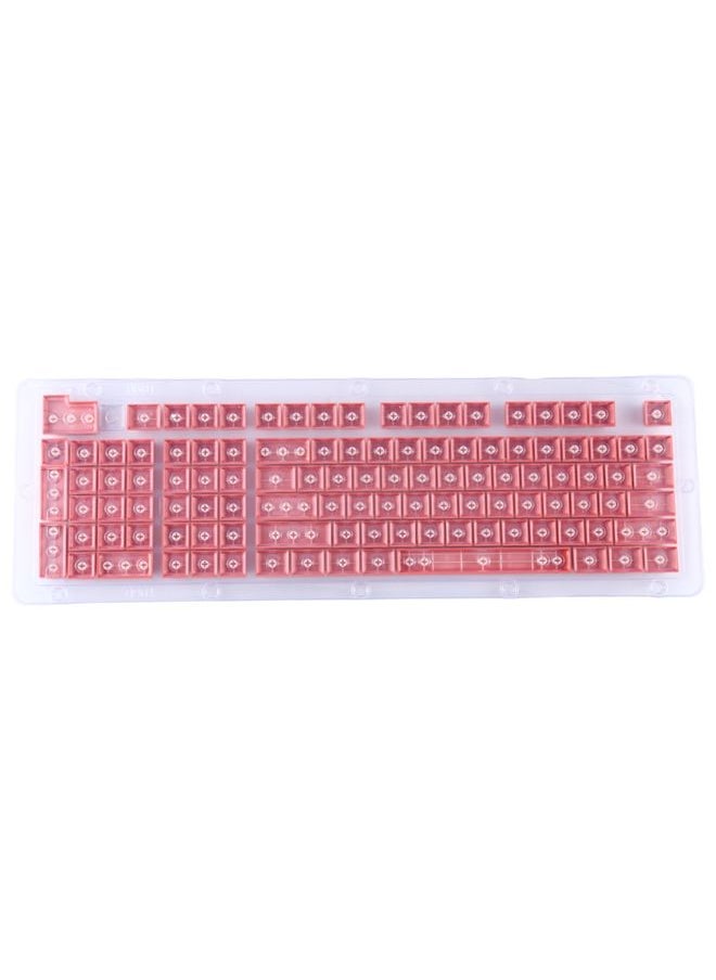 ABS Translucent Keycaps, OEM Highly Mechanical Keyboard, Universal Game Keyboard (Orange)